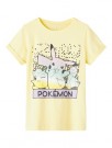 Pokemon t-skjorte gul Name It Asmette  thumbnail