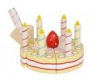 Kake med lys, lekemat i tre -Le Toy Van thumbnail