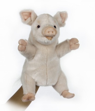 Gris Hånddukke (Pig Puppet) Hansa