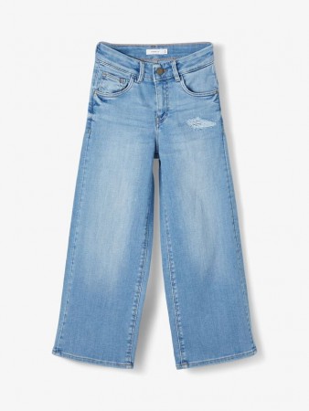 Rwide jeans med høy midje og sleng