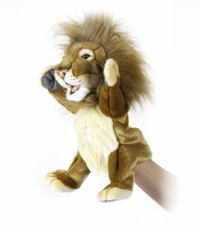 Løve Hånddukke (Lion Puppet) Hansa